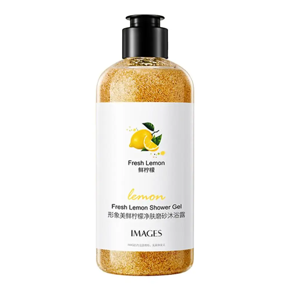 300ml Kiwi Scrub parfum Gel mandi dalam pembersihan pemutih tubuh scrub cuci pengelupasan kulit tubuh Scrub aroma Rejuven C0P3