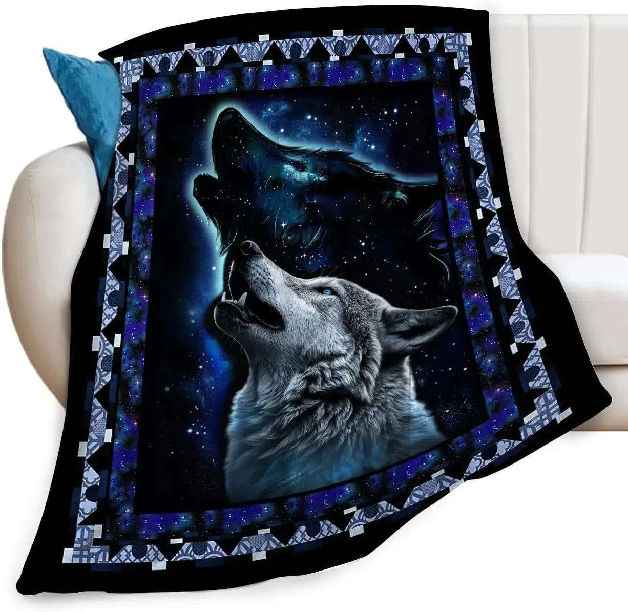 Blanket Print Throw Blankets for Couch Sofa Bed Stuff Decor Lightweight Soft Cozy Fleece Plush Warm Flannel Bedding Blanket