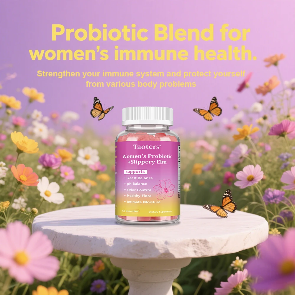 Women Probiotics Gummies, for PH Balance & Urinary Health, Digestive & Gut、Immune Health, Support Nutrient Absorption