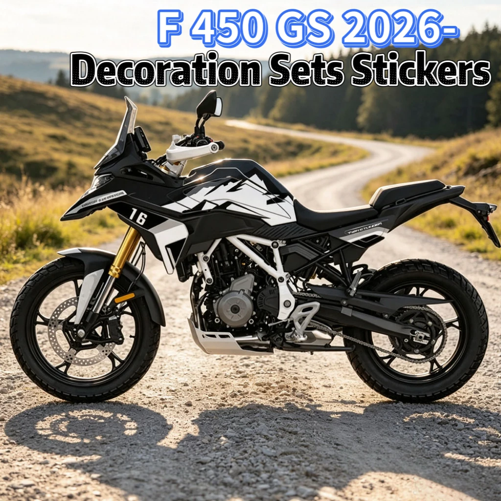 Motorcycle Refit Full Body Sticker for Bmw F 450 Gs F450 Gs 2026-F450Gs Fuel Tank Side Decal Protector Decoration Sets Stickers