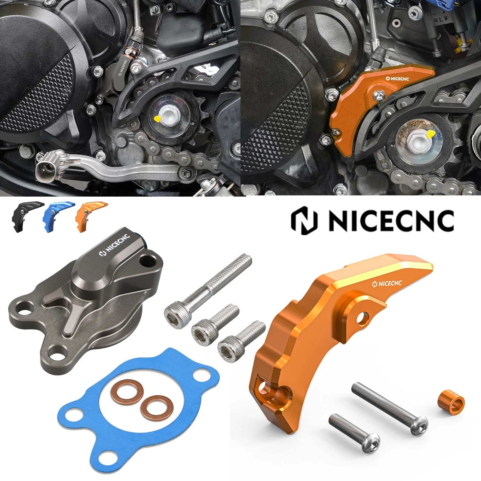 

Clutch Slave Cylinder Cyinlder Cover Kit For 2024 KTM EXC 300 XC-W 250 XC 250 SX 300 Husqvarna TE 300 250 GasGas EC 300 250 MC
