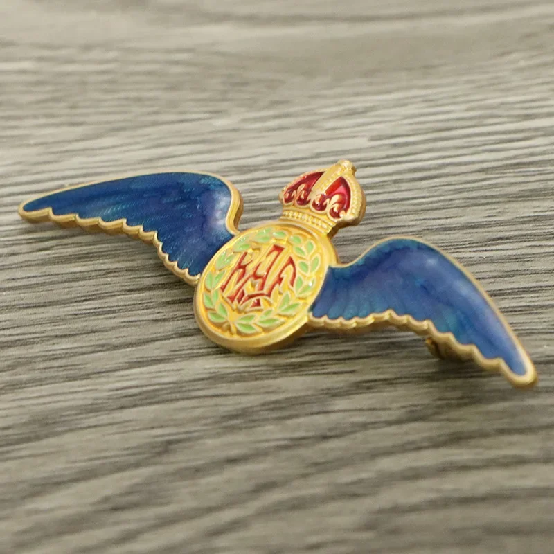 Hight Quality United Kingdom Badges UK British Empire RAF Royal Air Force Pilot Medals Souvenir Gifts