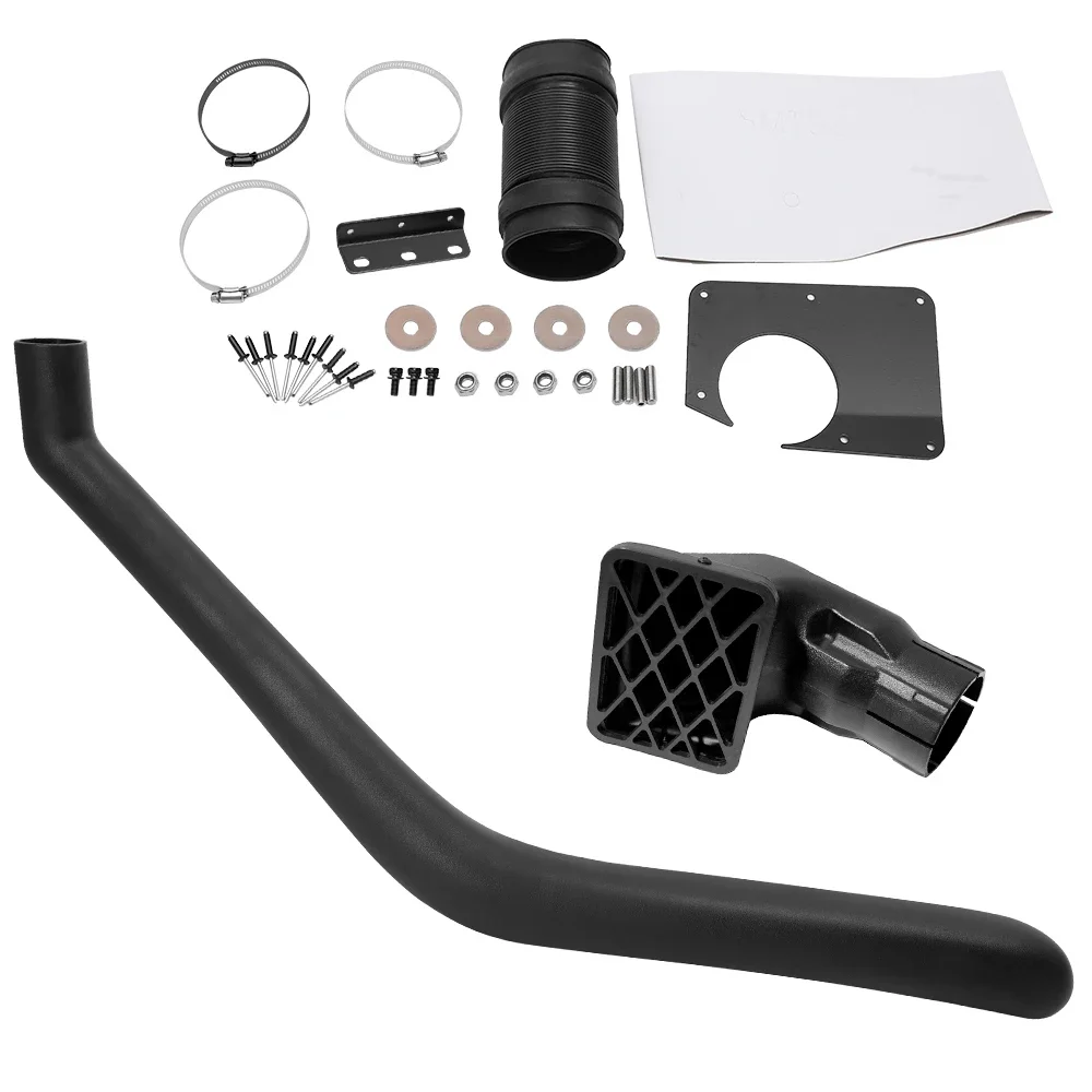 Air Ram Intake Snorkel Kit for Mitsubishi Triton MK Series L200 1996 1997 1998 1999 2000 2001 2002 2003 2004 2005 Matte Black