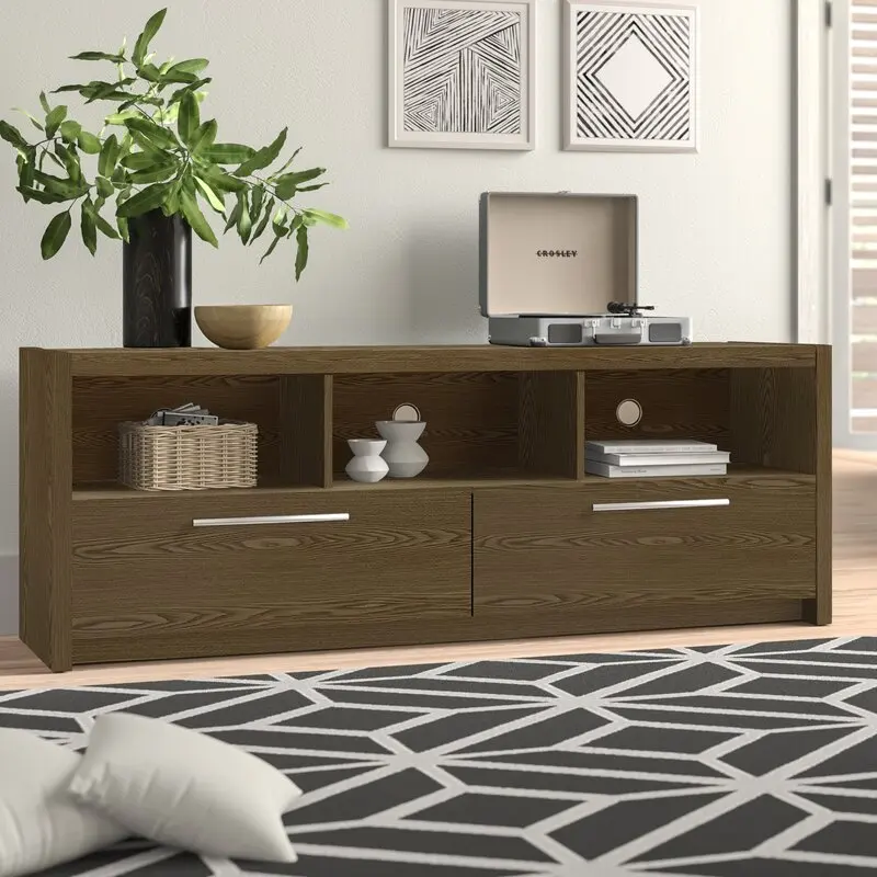 TV-Ständer Im Europäischen Stil Mit 2 Offenen Türen Und 3 Vergleichungen Für Wohnzimmer Möbel Ihres Unterhaltung Fernseh Schrank