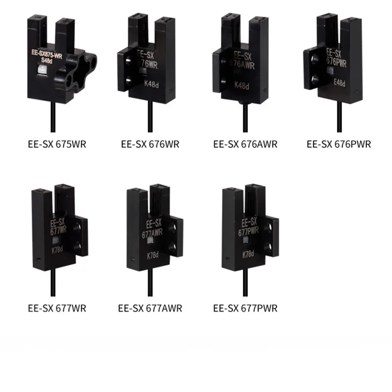 5 sztuk fotoelektrycznych czujników przełączników EE-SX670WR 671WR 672 673 674 676 677 WR EE SX670 AWR 671AWR EE-SX671PWR 672 673 674 676 PWR