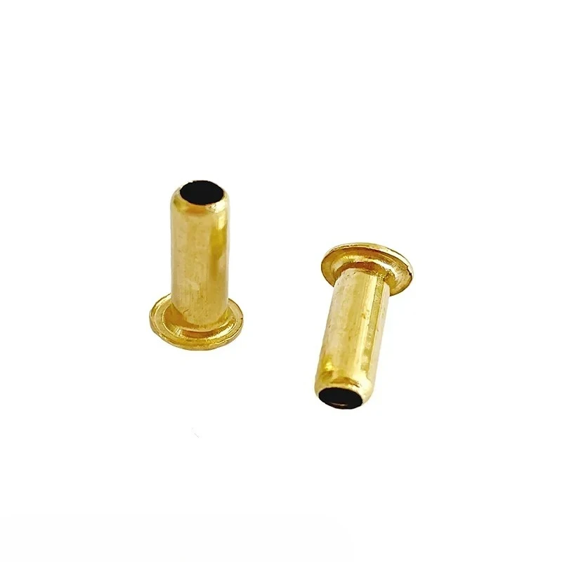 

PU lubricating oil pipe nylon pipe lining core copper tubular hollow corn rivet lining meson oil core 4 6 8