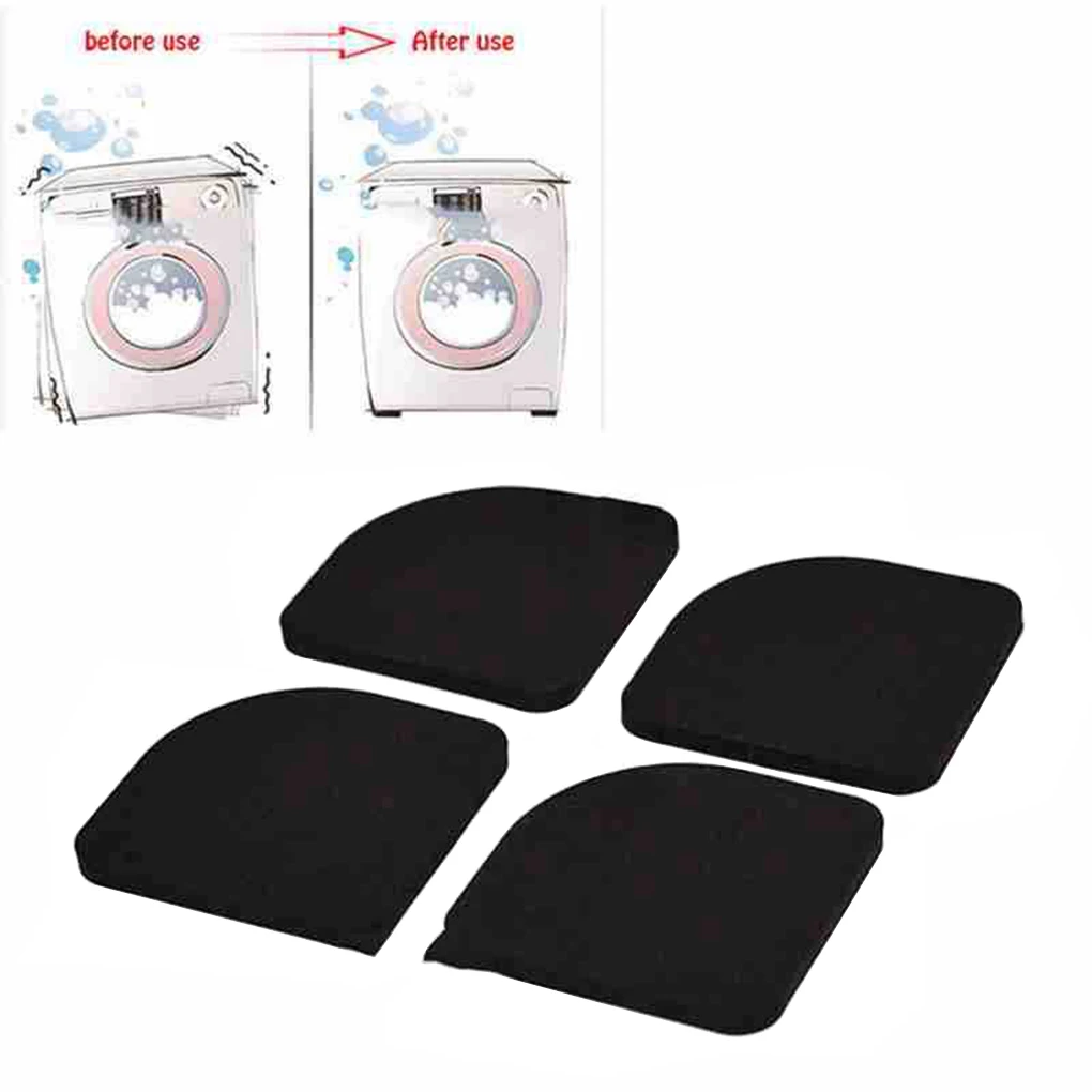 

4/8/12 Pieces Rubber Anti-Vibration Washing Machine Pads Washer Floor Protection Mats Refrigerator Support Household