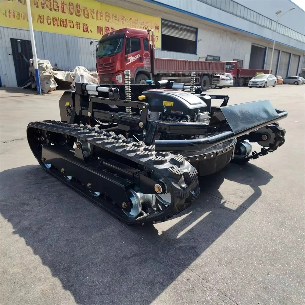 

China Top Quality Hot Selling Automatic Crawler Cutting Machine Robot Mini Smart Lawn Mower for Agriculture