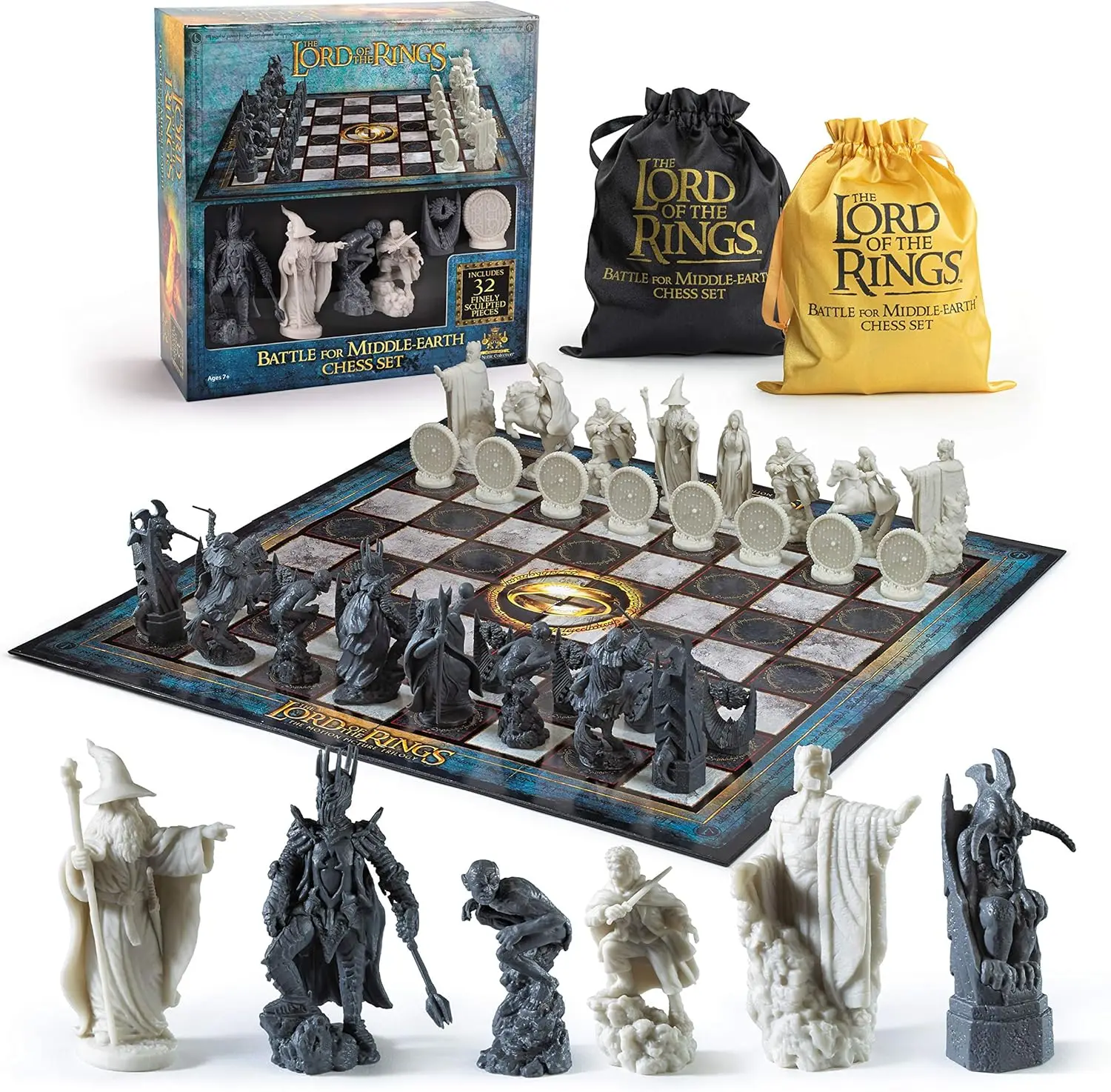 

The Lord of The Rings Chess Set: Battle for Middle-Earth