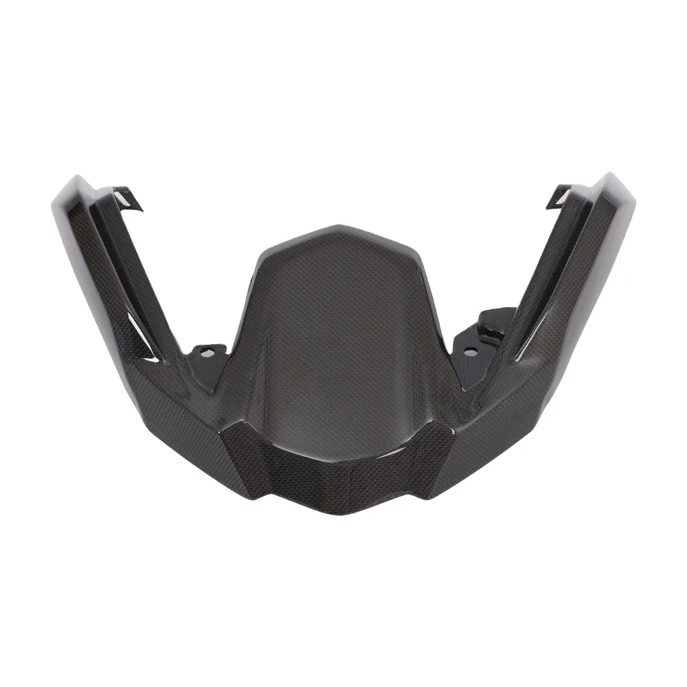 Dry Carbon Beak Mouth Cone For BMW R 1200 1250 GS ADV Stay Brackets Covers Nose Shield Cowl