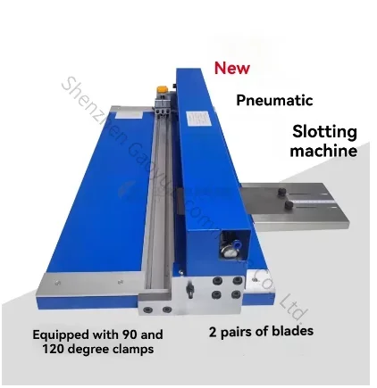 2026 　 V-groove Proofing Machine With Positioning Blade Wood Board Cardboard Slotting Machine Gray Board Paper Jam