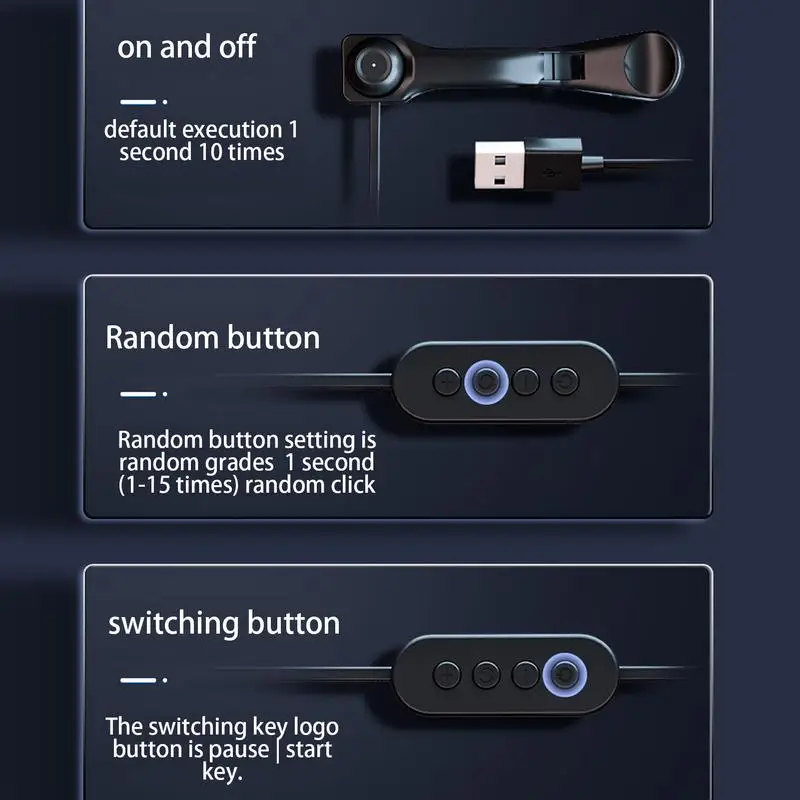 Automatic Screen Clicker Continuous Clicker For Tablet Screen Automatic Phone Tapper Phone Screen Device Speed Click Tool For