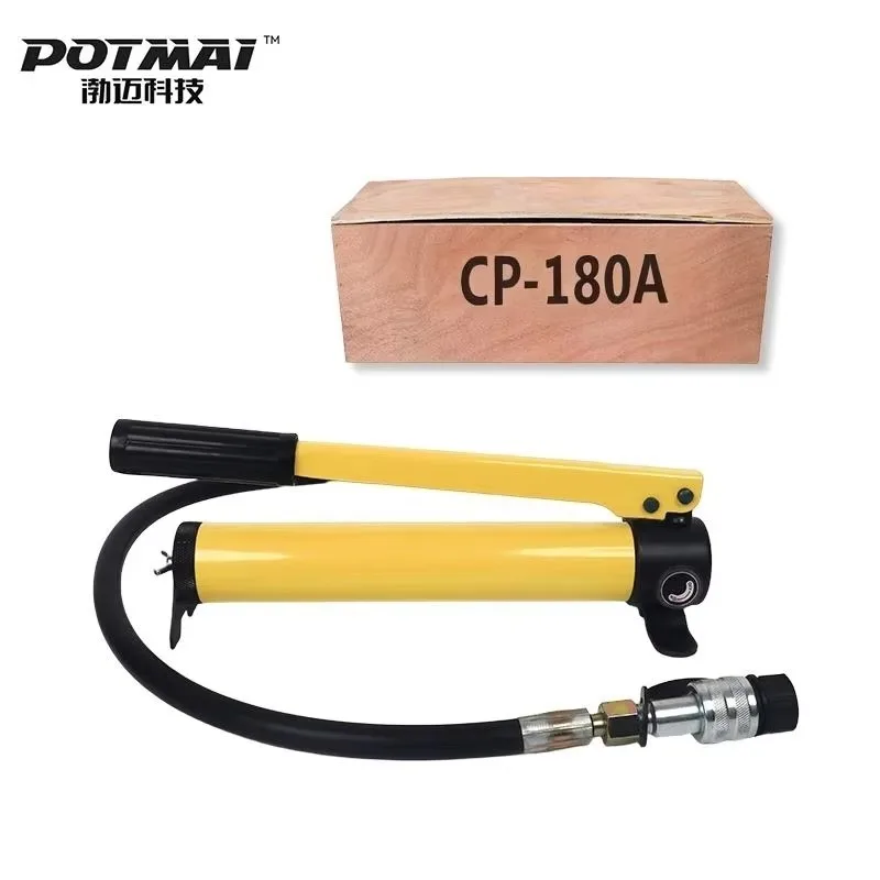 Hydraulic Hand Pump Kit CP-180 Single Acting Pump 3/8'' Thread Alloy Steel Construction Jack