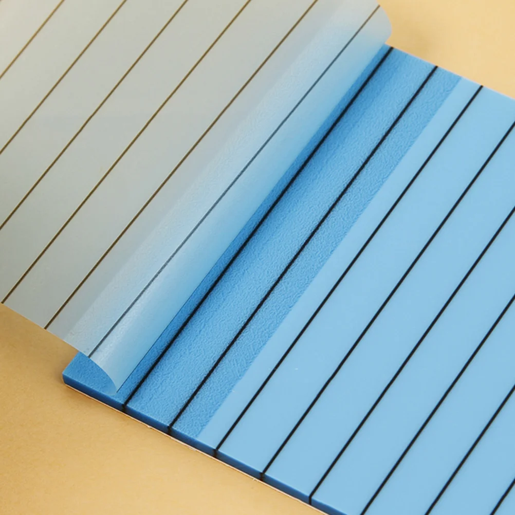 

7 Books Waterproof Writing Colored Semi Transparent Lined for Office Study Highlight Memo 50 Pages