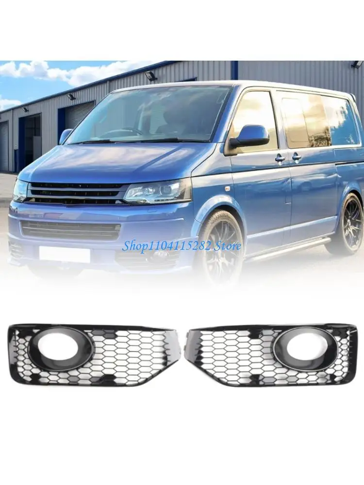 

2pcs Bumper Fog Light Cover Grille 8K0807681C01C для транспортера 2010-2015