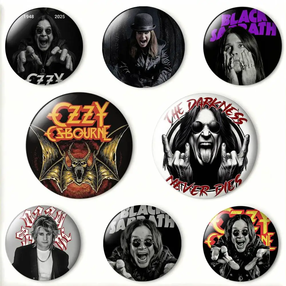 

O-Ozzy O-Osbourne Laser Badge Applicable For Backpack Clothes Hats Decor Creative Accessories