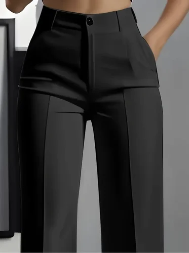 Pantalones de traje informales, elegantes, a la moda, para deportes al aire libre, adelgazantes y versátiles, japoneses, coreanos, europeos y americanos