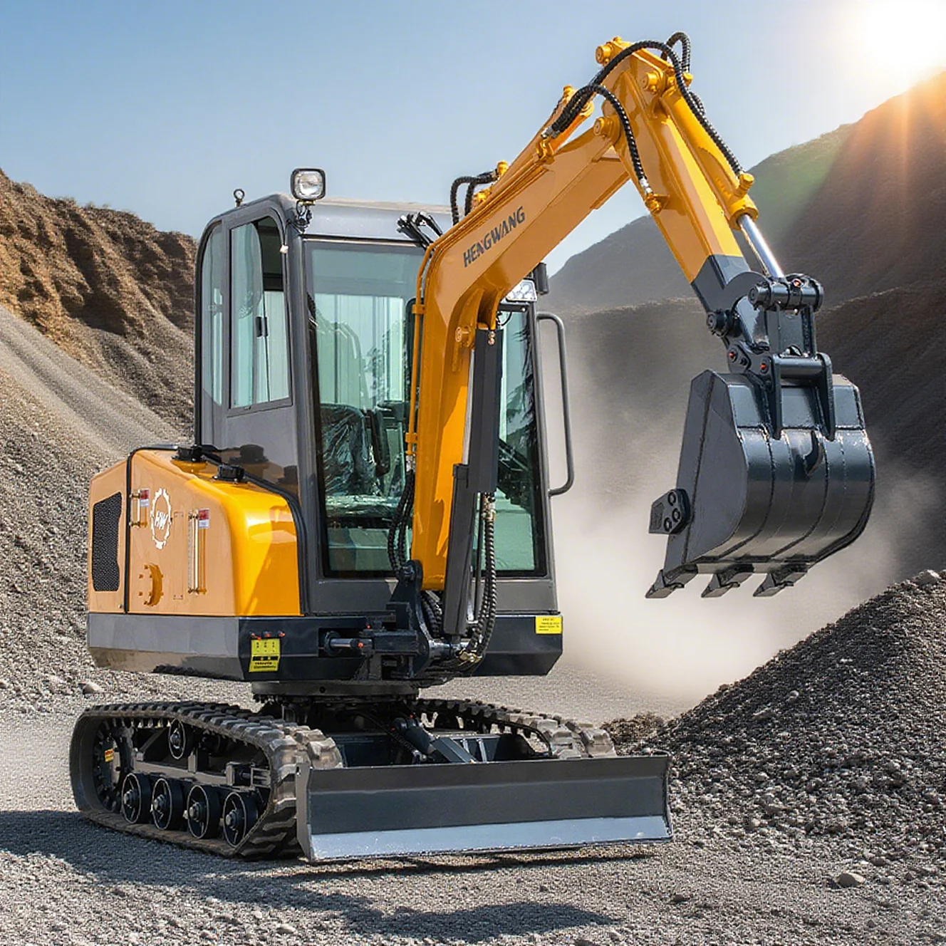 

2.5 ton Kubota Engine Mini Excavator Diesel Hydraulic Crawler Excavators 2.5t China Mini Bagger Construction Machinery Custom