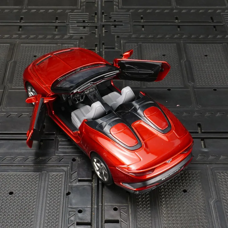 1:32 Bentley Mulliner Bacalar alloy convertible supercar model car children's toy car with sound and lighting rich details