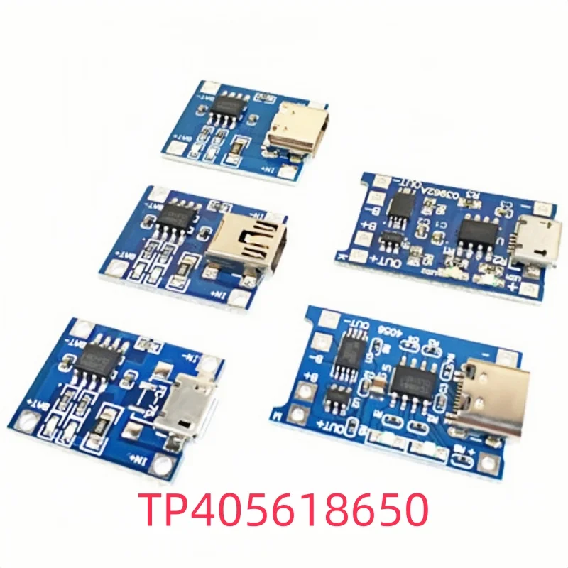 （1pcs）TP4056 | 18650 lithium battery 3.7V 3.6V 4.2V lithium battery charging board 1A overcharge and over discharge protection