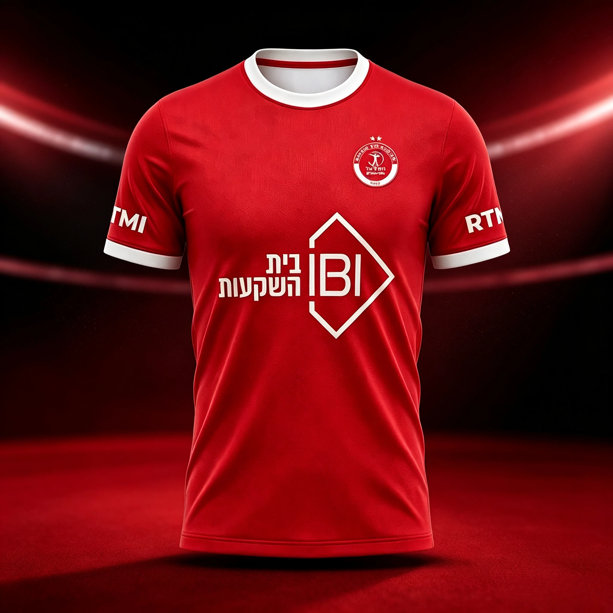 2026-27 New Men's Hapoel Tel Aviv Casual Sports T-shirt Football Top Suitable for Male and Female Fans Short Sleeved T-shirt