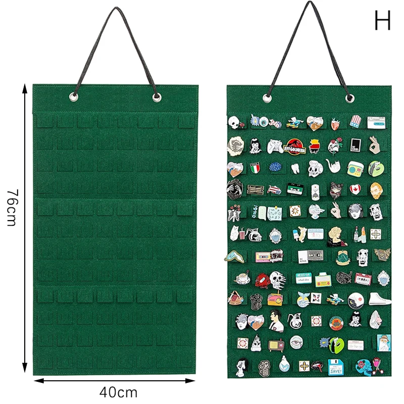 Soft Felt Hanging Organizer for Earrings & Necklaces
