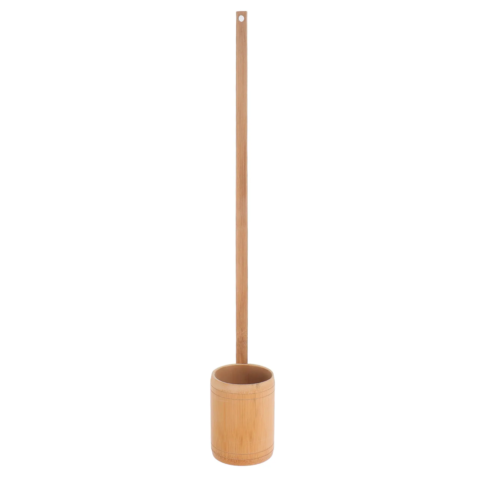 Bamboo Wine Dipper 100Ml Compact Traditional Chinese Serving Scoop for Wine Water Liquids Outdoor Travel Kitchen Bamboo Ladle