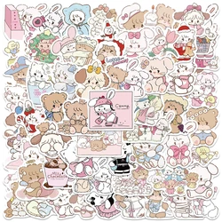 60pcs Cute Cartoon Anime Mikko Stickers For Laptop Water Bottle Luggage Notebook Phone Waterproof Graffiti Vinyl Decals