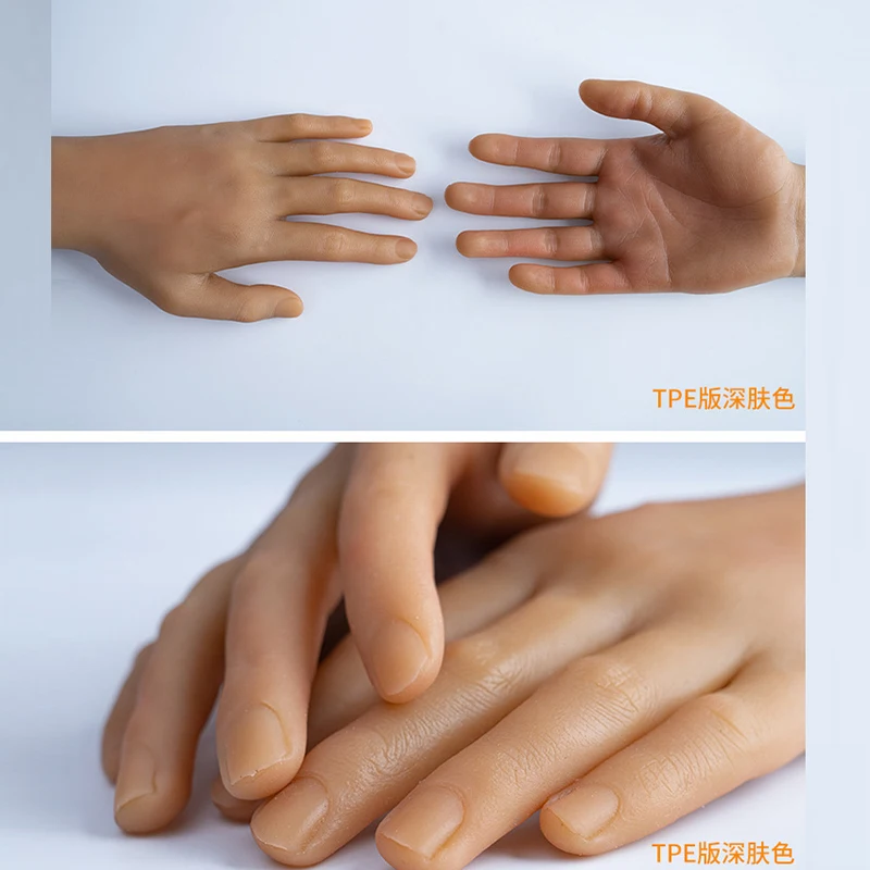 

Realistic male hand models, nail art hands,used for medical painting shooting and display fake hand props male hand models