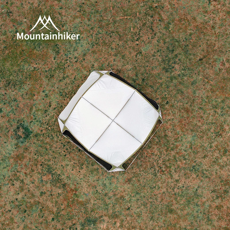 Mounthiker tienda de campaña al aire libre para 8-10 personas, toldo blanco de luz de Luna, pérgola grande de protección solar, toldo para Picnic y