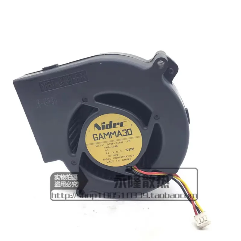 

New D10F-24PH 11B 24V 0.33A 9CM 9733 3-wire turbo blower frequency converter Cooling fan