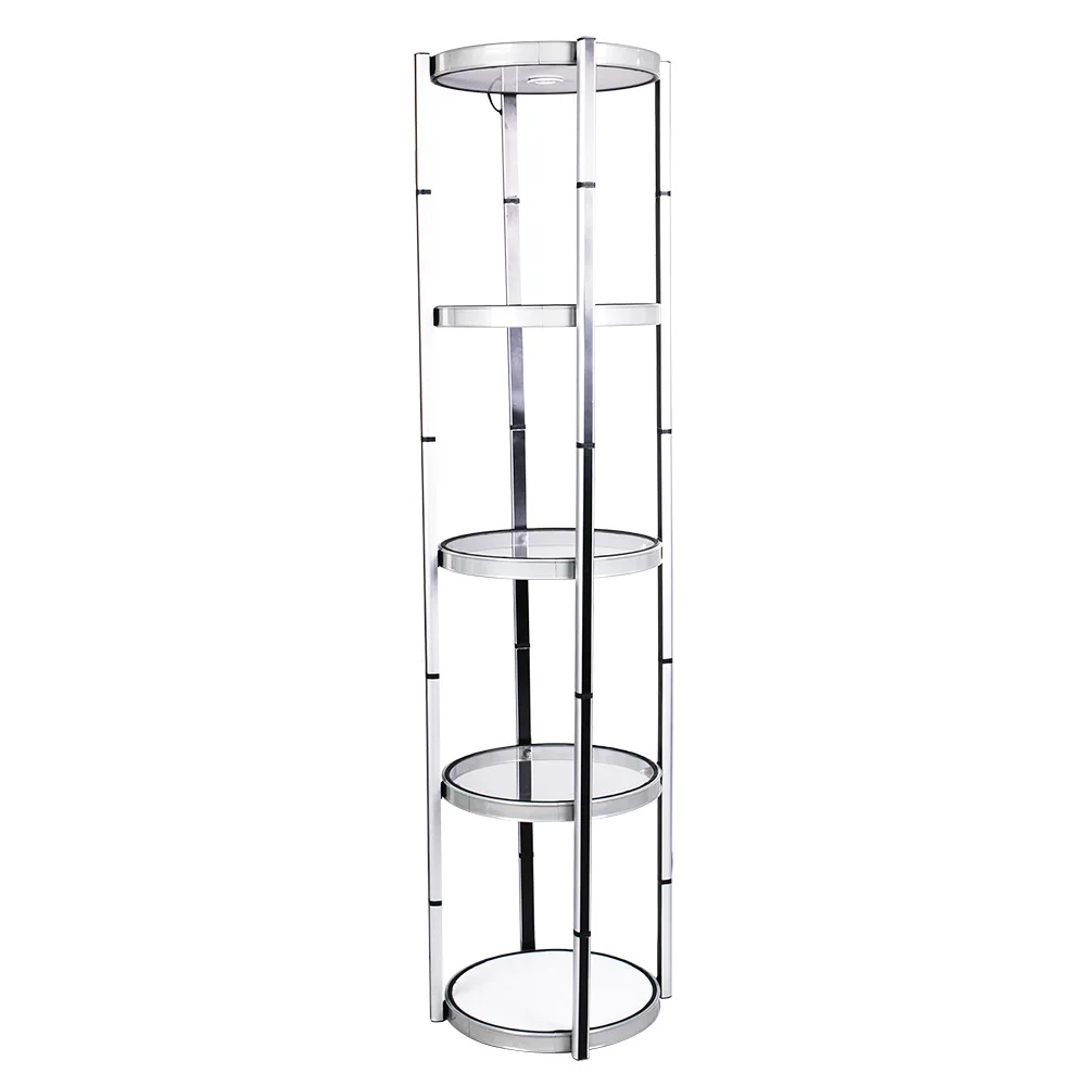 Folding column, magic layer display stand, quick deployment aluminum alloy stand