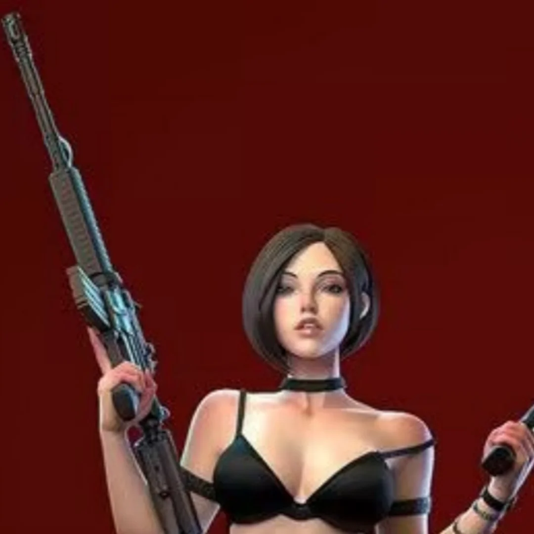 

1/24 Scale Resin Figure Two-gun bikini Ada wong Assemble Model Kit Unassembled and Unpainted 3D printing toy