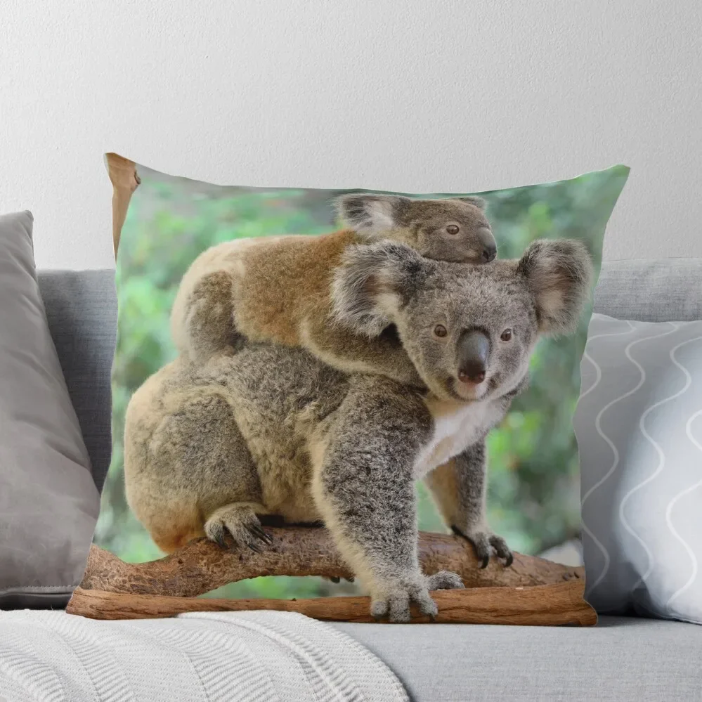 

Koala and joey Throw Pillow Decorative Sofa Cushion Sofa Cushions Covers