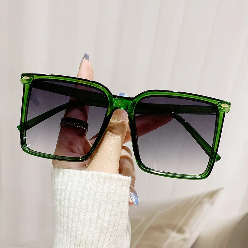 

Retro Square Frame Sunglasses Men Women Fashionable Commuting Style Pc Frame Anti Protection Stage Performances Parties Uv400