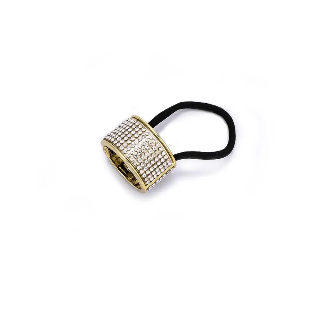

Plastic Shining for Women Ponytail Holder Scrunchy Holders Pearl High Elasticity Hairband Buckle Headwear Cuffs Hair Ring