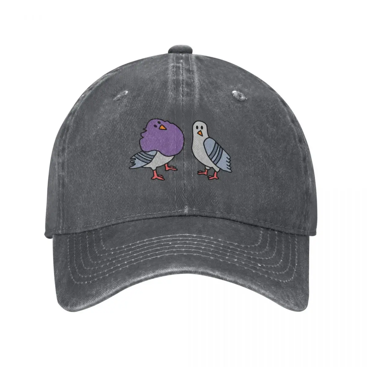 

Cute Pigeon Mating Dance Baseball Cap Hat Baseball Cap |-F-| Rugby Sunhat Men's Caps Women's