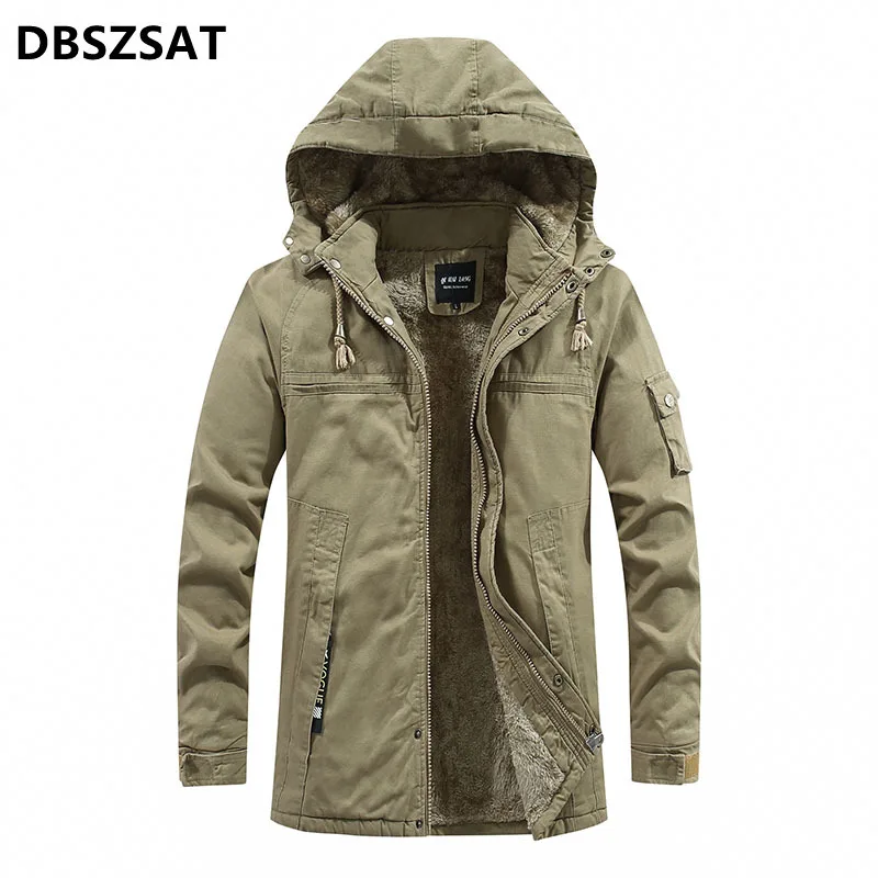 

Brand Bomber Jacket Men European Size Thick Fleece Winter rmy Military Motorcycle Jacket Men's Pilot Jacket Coat Cargo Outerwear