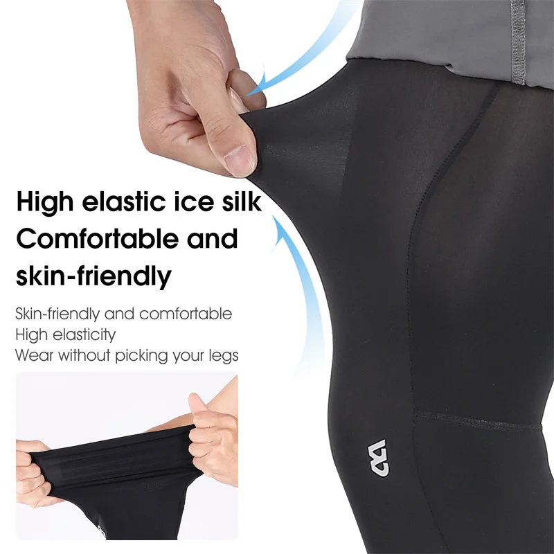 WEST BIKING – genouillères de Compression pour hommes et femmes, protection contre les rayons UV, pour l\'été