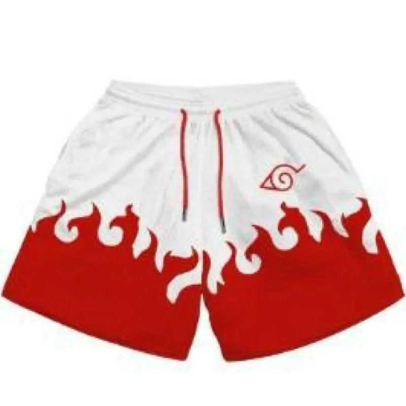 New Cosplay Anime Character Prints Akatsuki Uchiha Sasuke Uchiha Itachi Print Home Shorts Outdoor Sports Beach Pants Toy