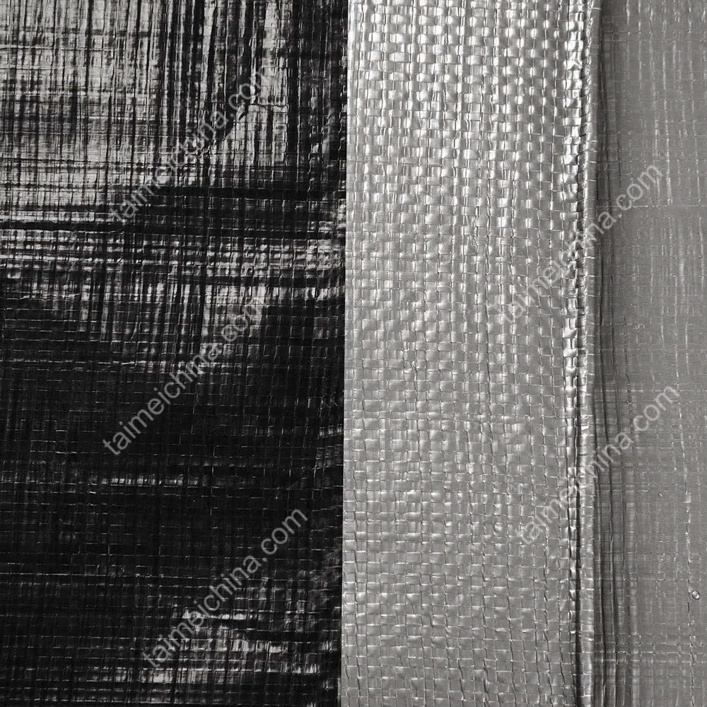 30*40ft Black / Silver Heavy Duty Poly Tarps