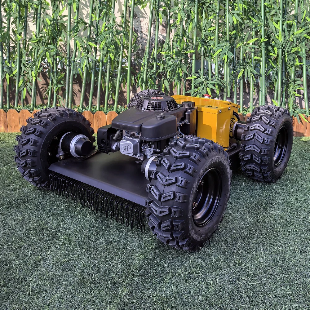 VTW550 Robot Lawn Mower 550mm Working Width 24V / 350W Motor Electric Grass Cutting Machine for Wind Farms