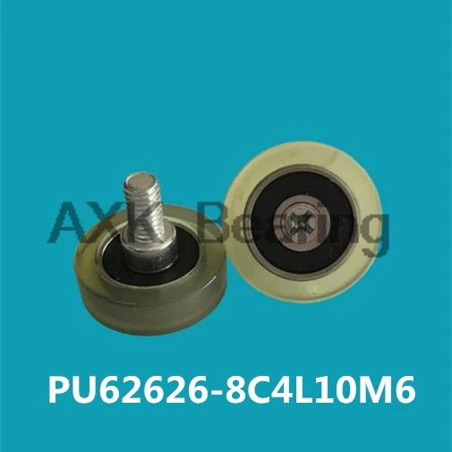 

PU 626 Screw Pulley Bearing 6*26*8 mm ( 1 PC) Doors and Windows Roller Mute Wheel PU626 + M6*8 Engineered Plastic Bearings