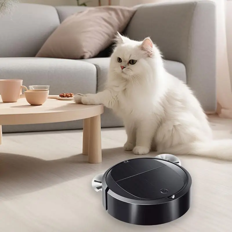 Intelligent Sweeping Robot Mini Robot Mop And Vacuum Combo Powerful Suction Battery Operated Automatic Obstacle Avoidance Pet