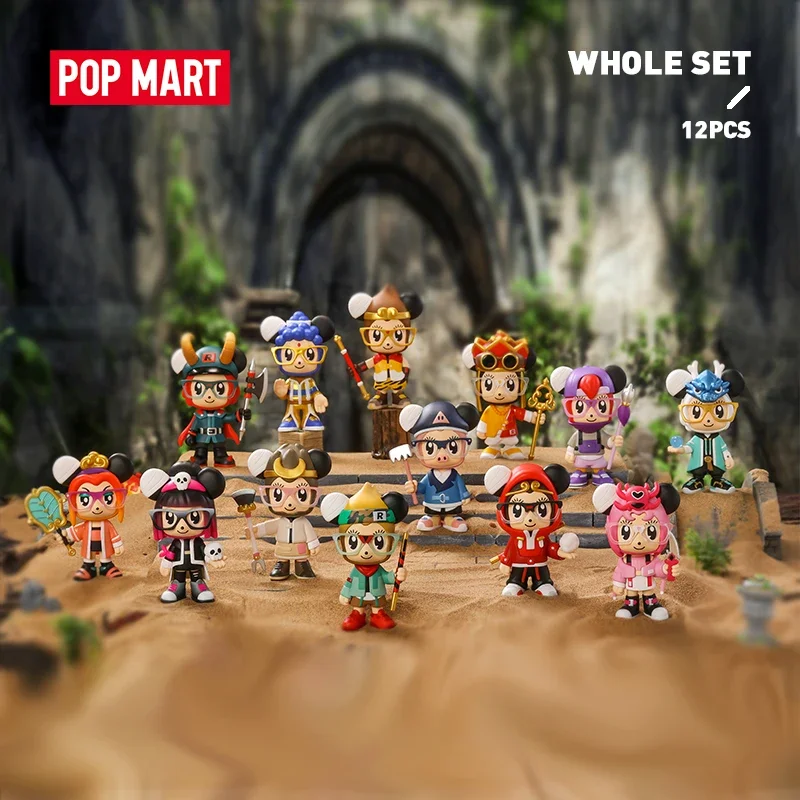 Pop Mart Mousylittle Fearless Journey Series Guess Bag Origineel speelgoedpop Leuke actie-anime-figuurornamentencollectie