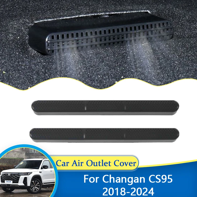 For Changan CS95 2018 2019 2020 2021 2022 2023 2024 Under Seat Air Conditioner Cover Trim Anti-Clogging Protective Accessories