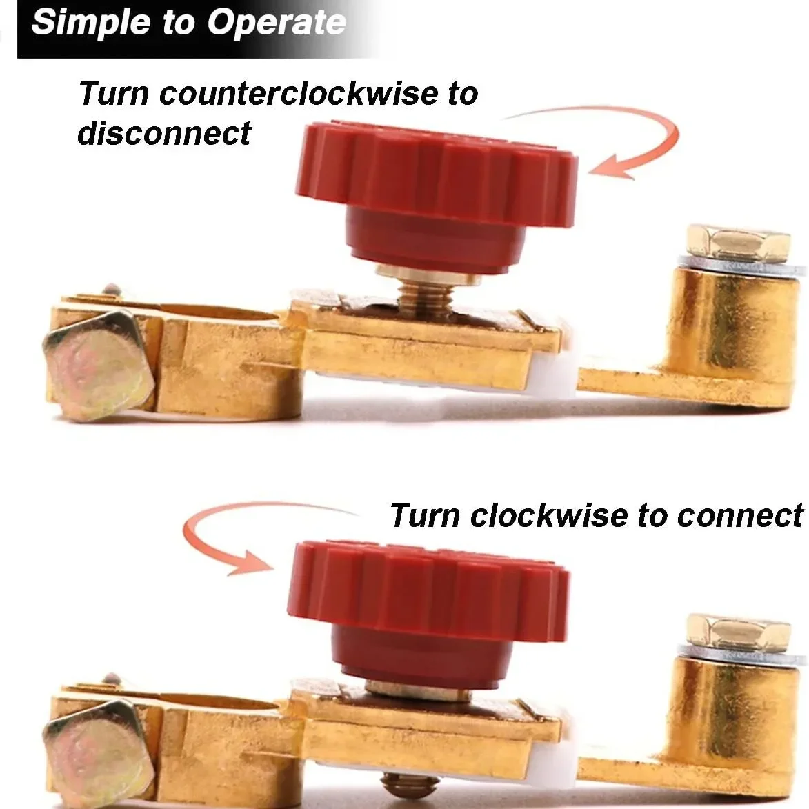 Pure copper battery terminals, switch battery clips, battery anti-leakage clips, power-off negative electrode connectors