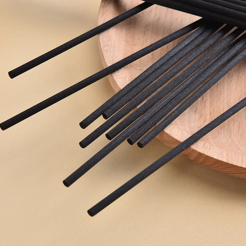 10Pcs 3Mm Reed Diffuser Vervanging Stok Diy Handgemaakte Interieur Extra Dikke Rotan Riet Olie Diffuser Refill Sticks