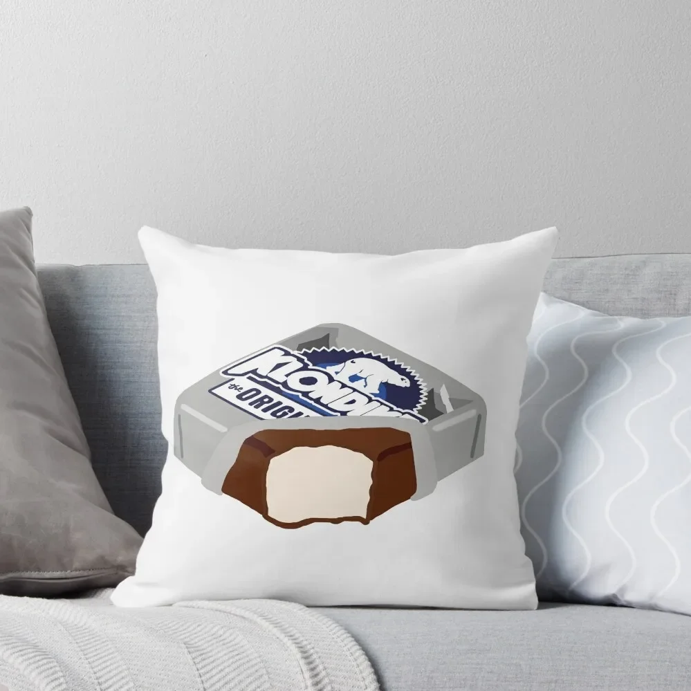 Klondike Bar Throw Pillow Christmas Covers For Cushions Sofa Cushion Cover pillow