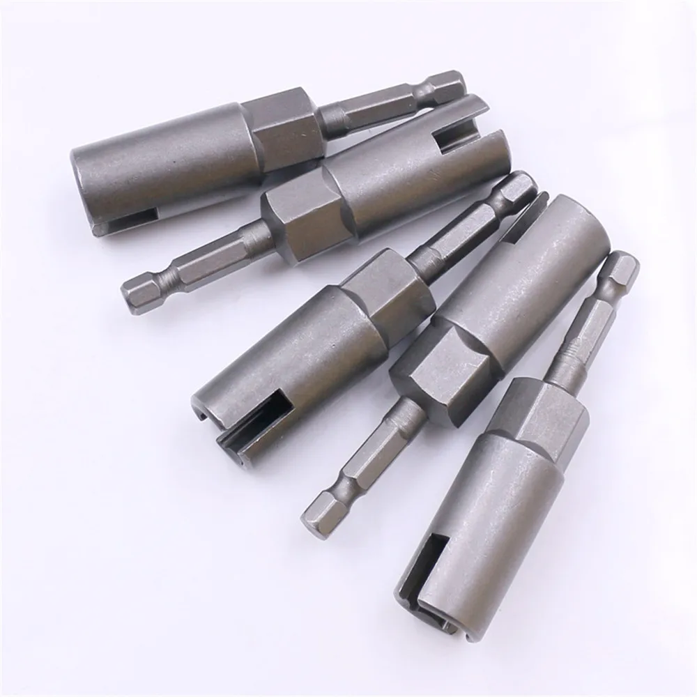 5 ชิ้น 1/4 นิ้วผีเสื้อ Bolt Socket Chrome Vanadium Steel 10/12/14/16/18 มิลลิเมตรซ็อกเก็ตประแจไขควงไฟฟ้าอุปกรณ์เสริม